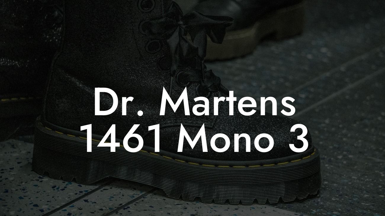 Dr. Martens 1461 Mono 3