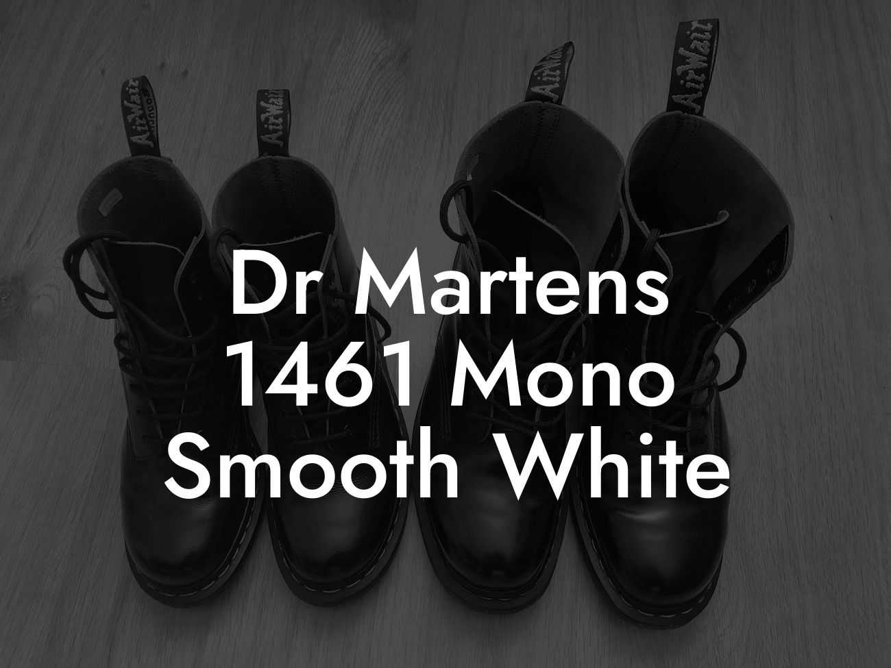 Dr Martens 1461 Mono Smooth White