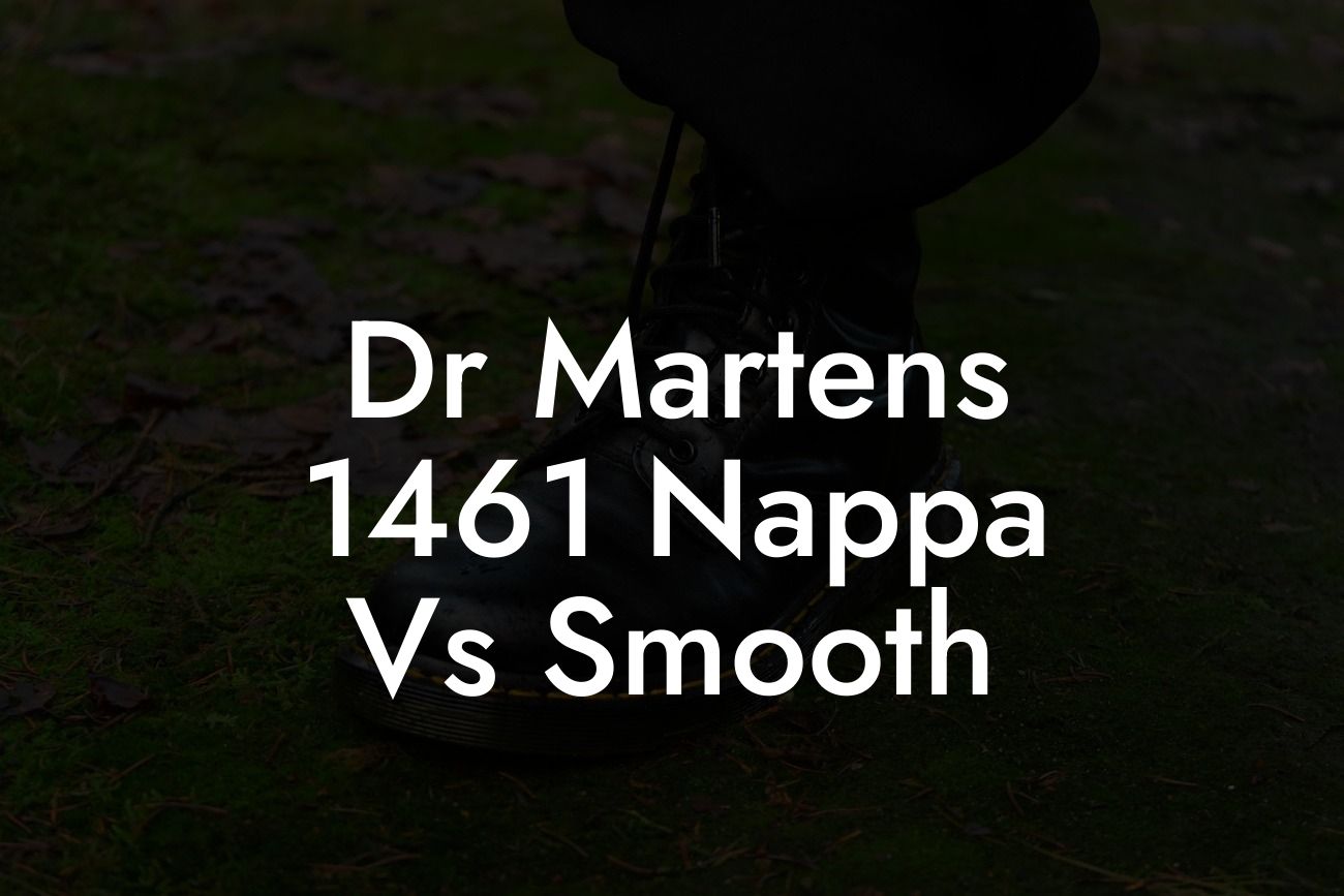 Nappa or smooth doc martens deals