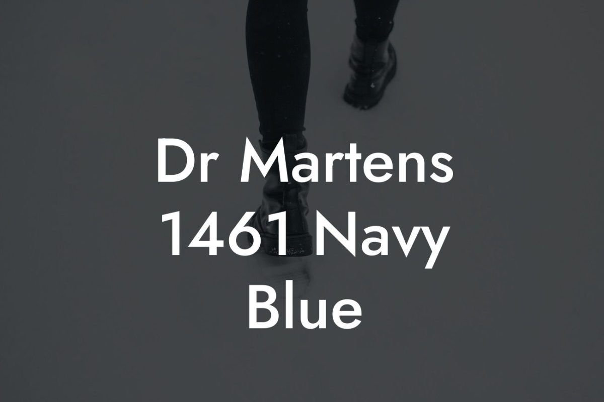 Dr Martens 1461 Navy Blue