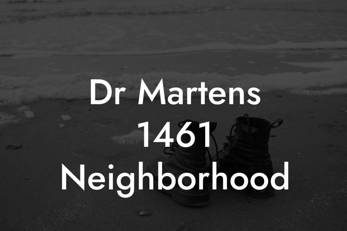 Dr Martens 1461 Neighborhood