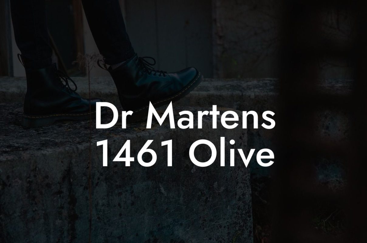 Dr Martens 1461 Olive