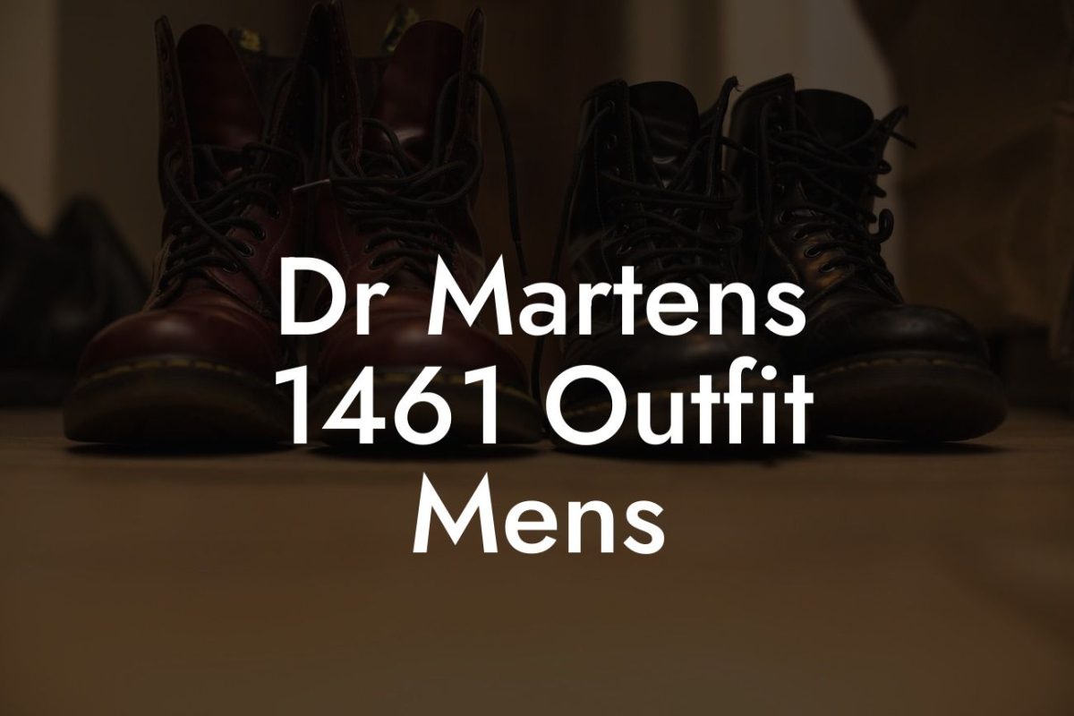 Dr Martens 1461 Outfit Mens