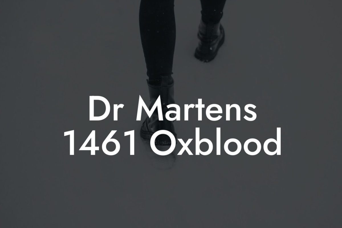 Dr Martens 1461 Oxblood