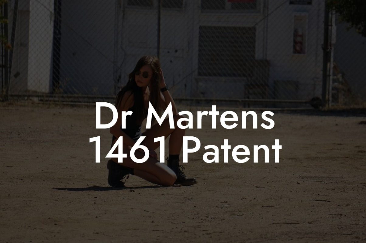 Dr Martens 1461 Patent