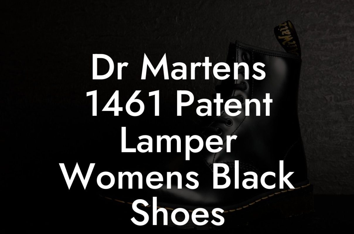 Dr Martens 1461 Patent Lamper Womens Black Shoes