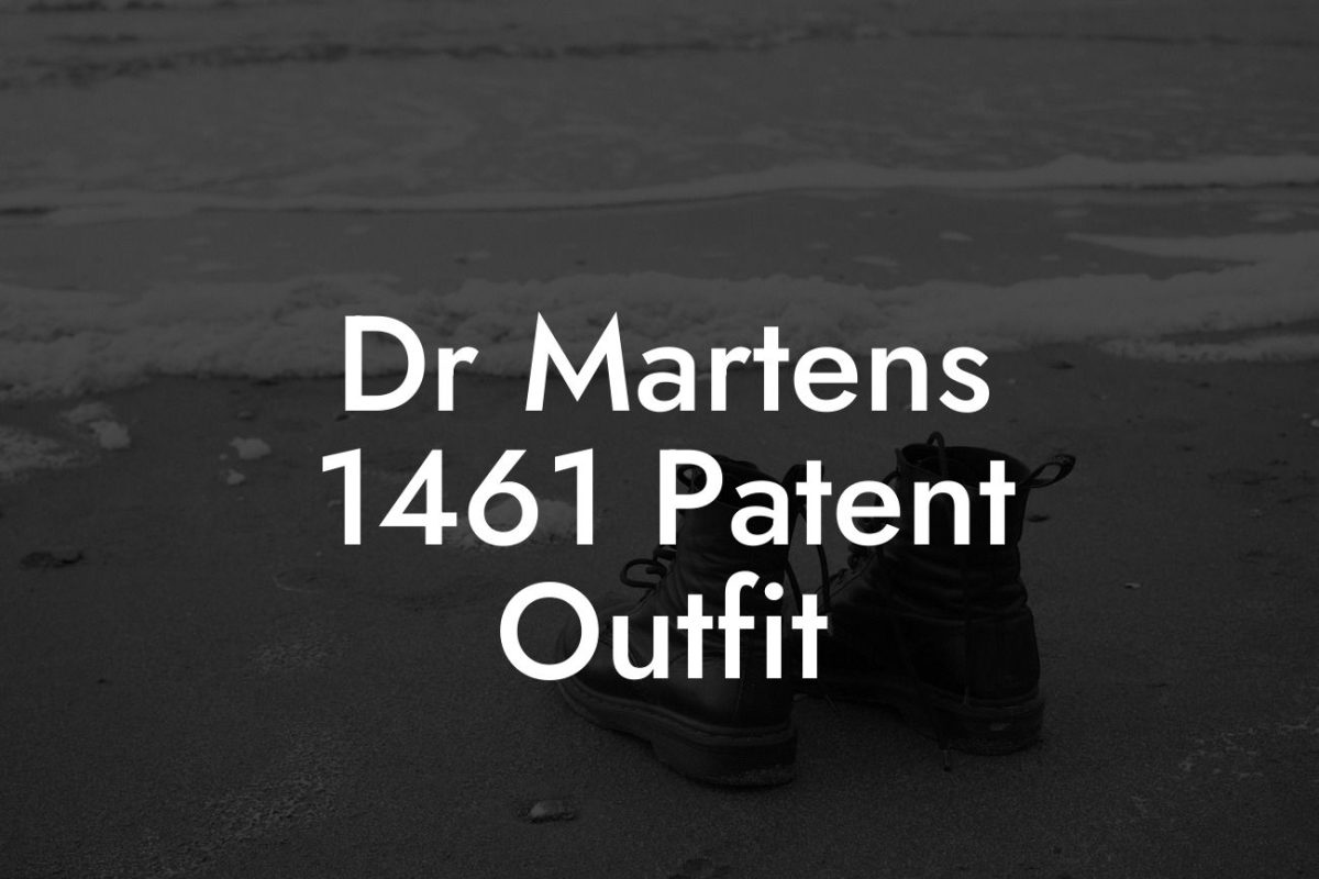 Dr Martens 1461 Patent Outfit