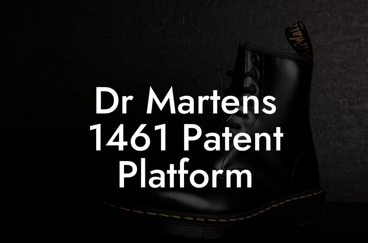 Dr Martens 1461 Patent Platform