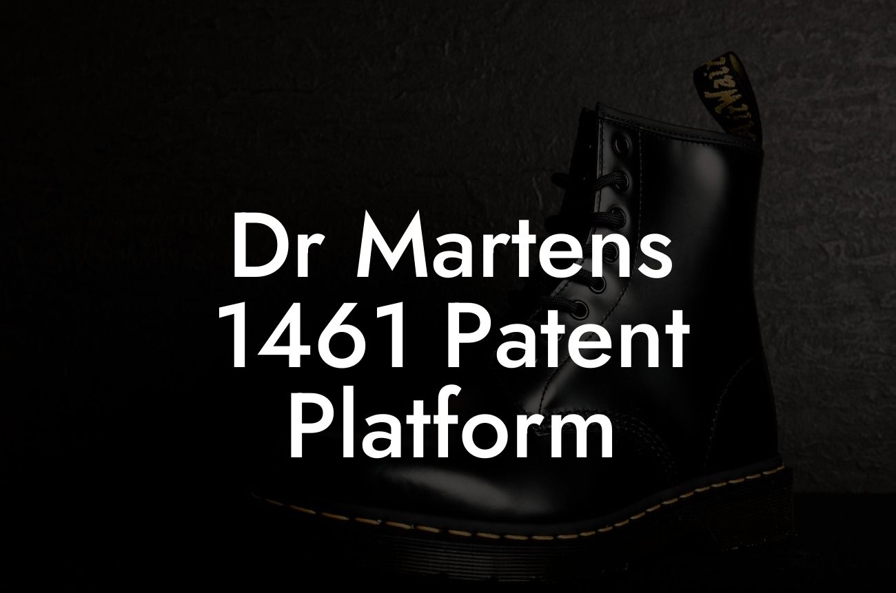 Dr Martens 1461 Patent Platform