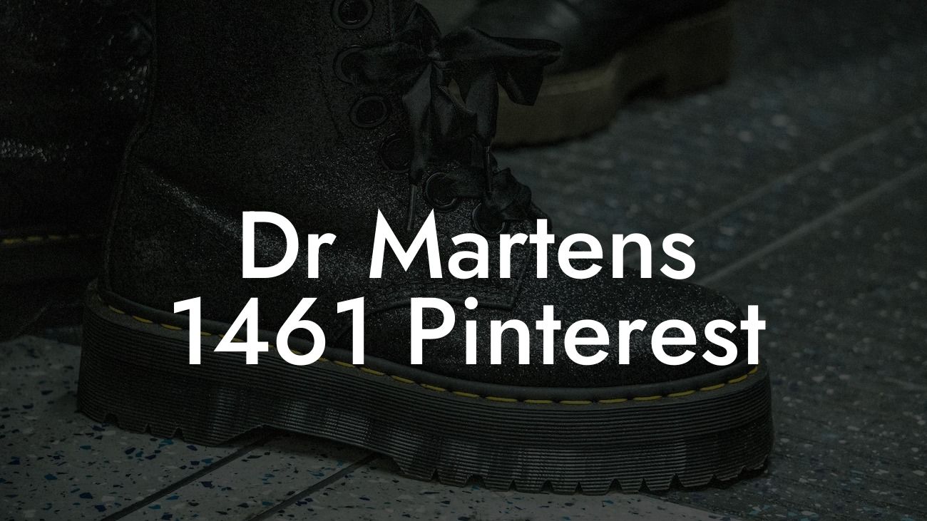 Dr Martens 1461 Pinterest