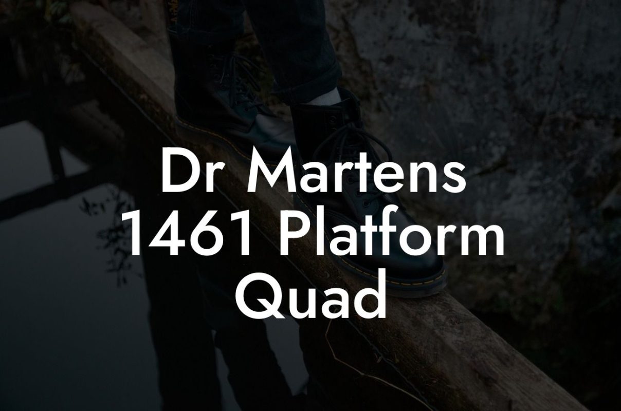 Dr Martens 1461 Platform Quad