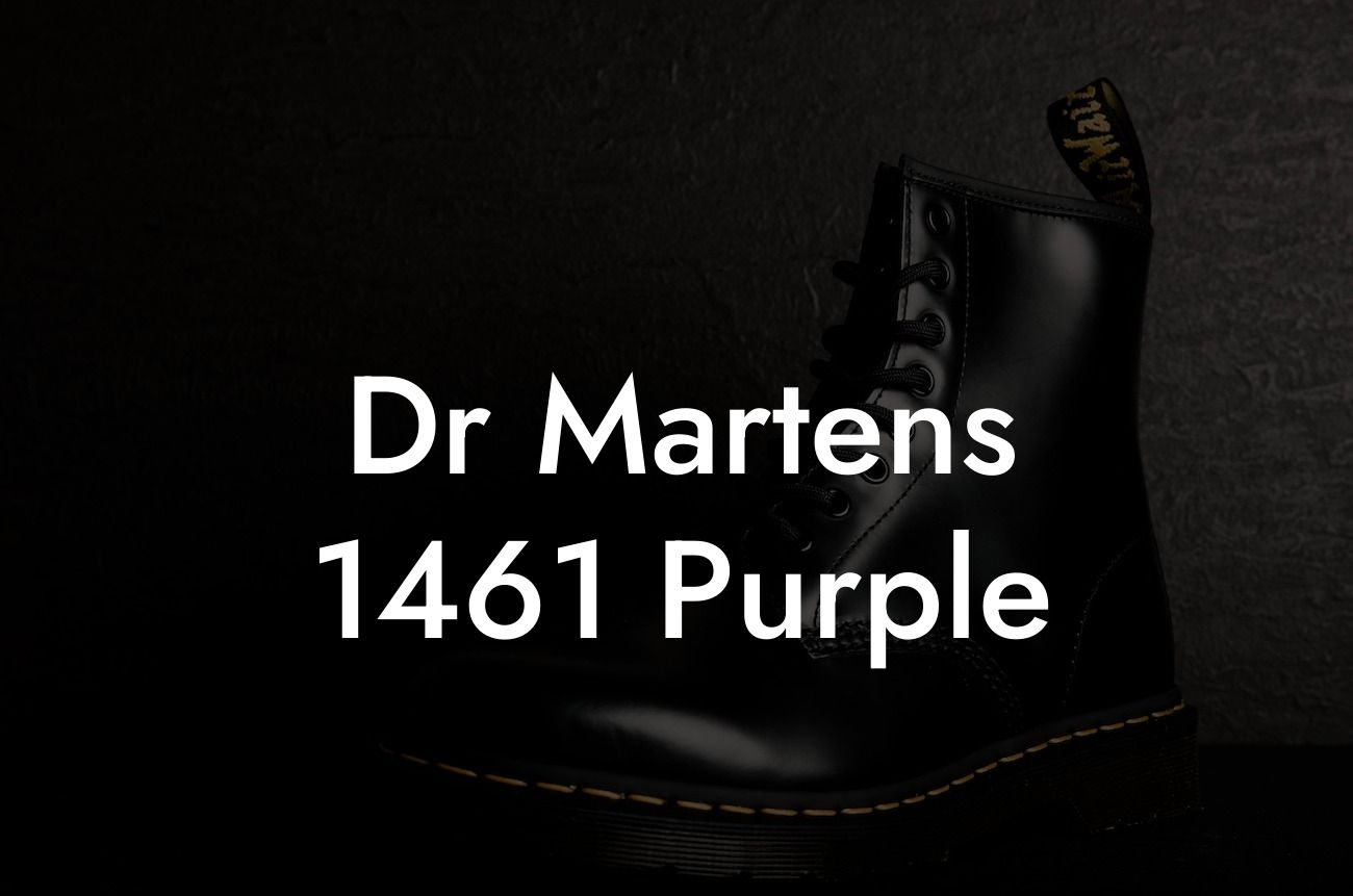 Dr Martens 1461 Purple