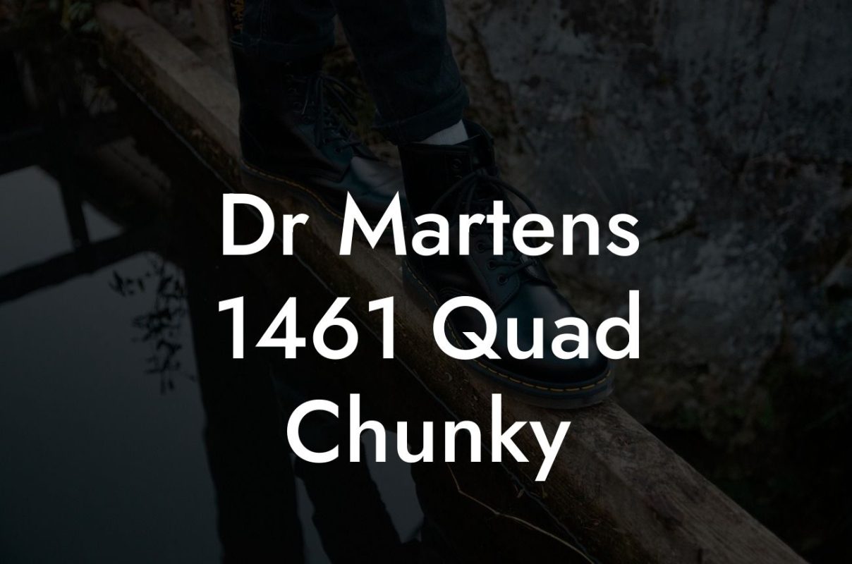 Dr Martens 1461 Quad Chunky