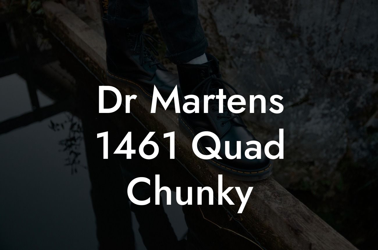 Dr Martens 1461 Quad Chunky