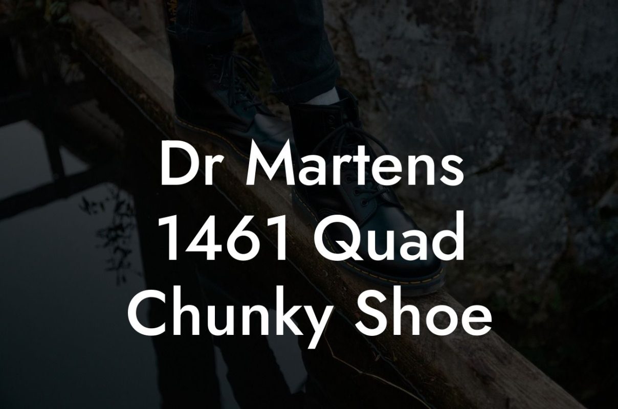 Dr Martens 1461 Quad Chunky Shoe