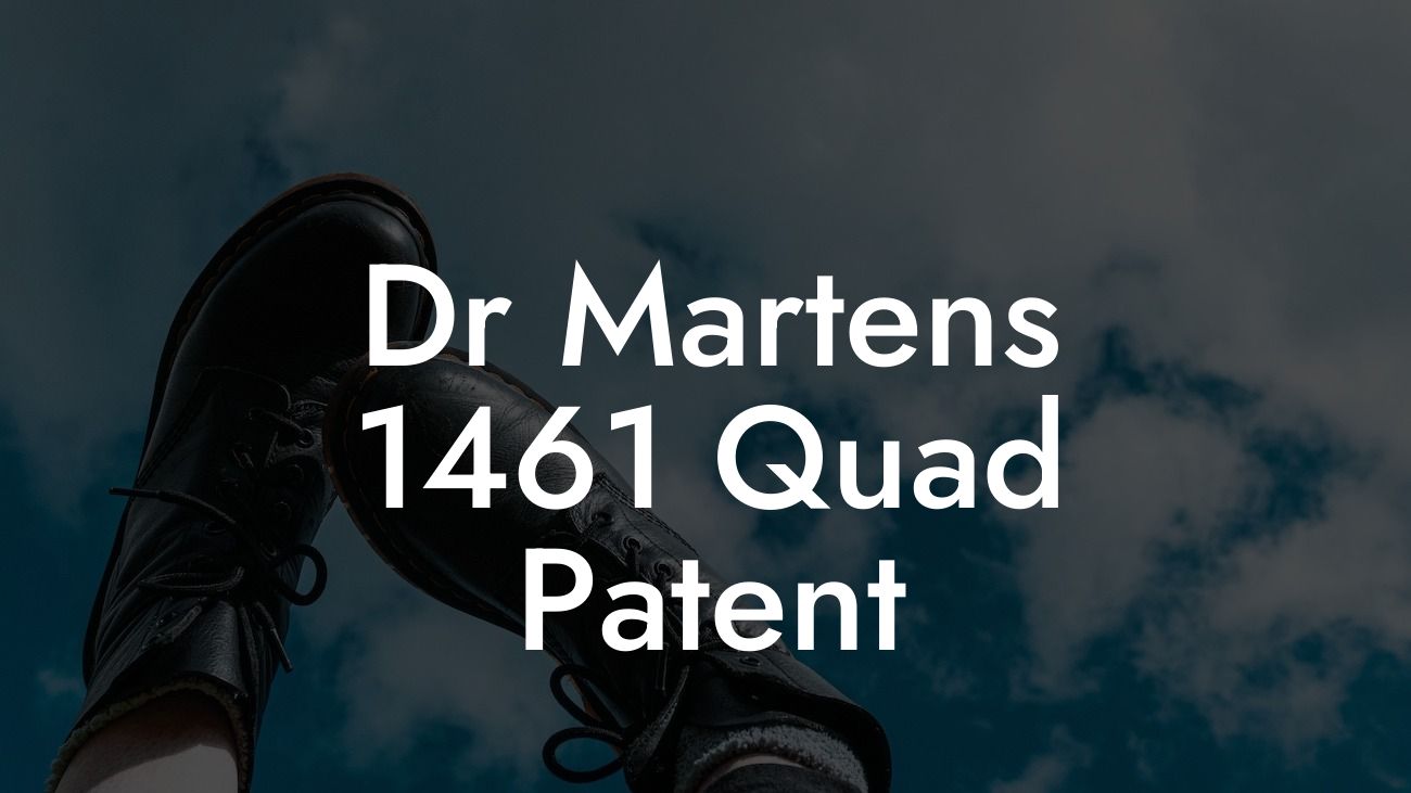 Dr Martens 1461 Quad Patent