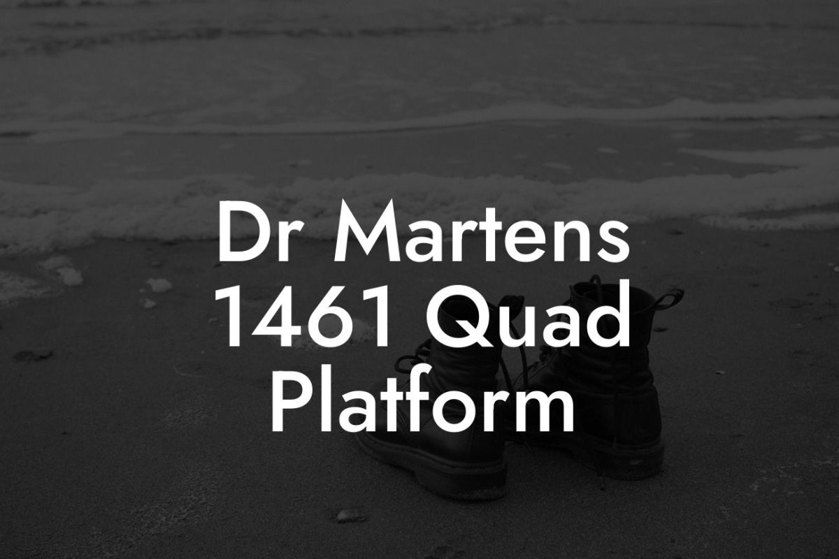 Dr Martens 1461 Quad Platform