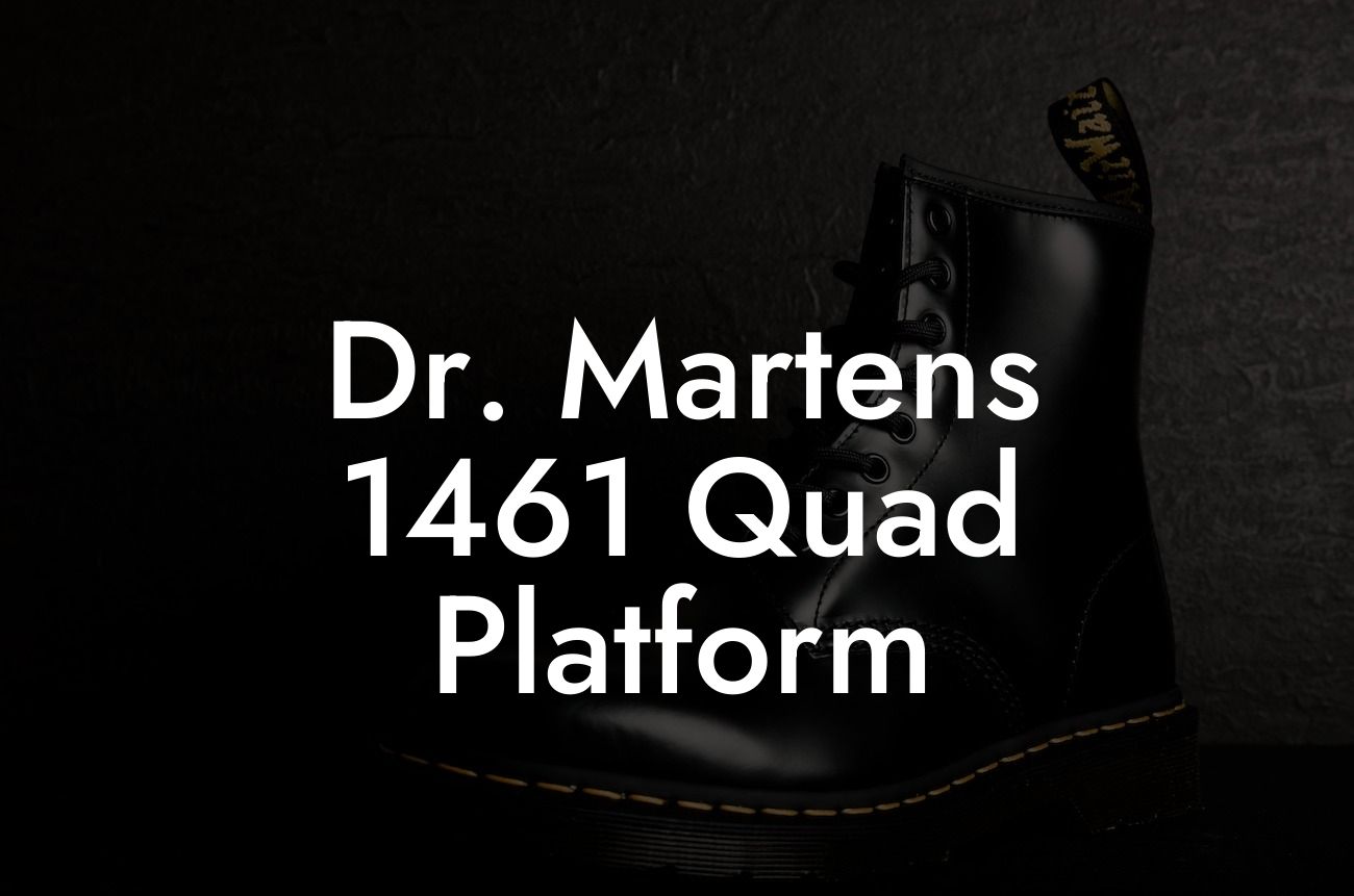 Dr Martens 1461 Quad Platform