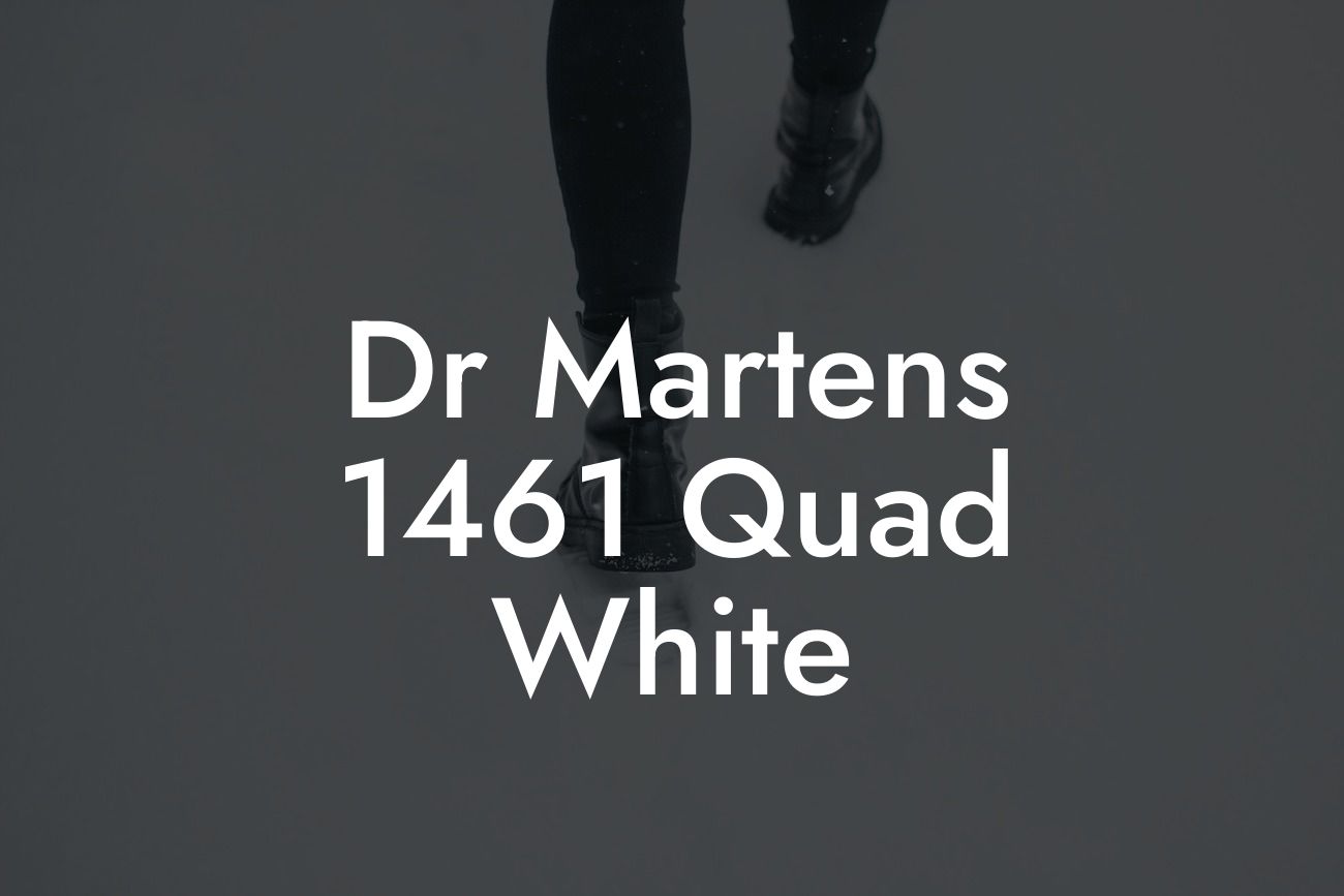 Dr Martens 1461 Quad White