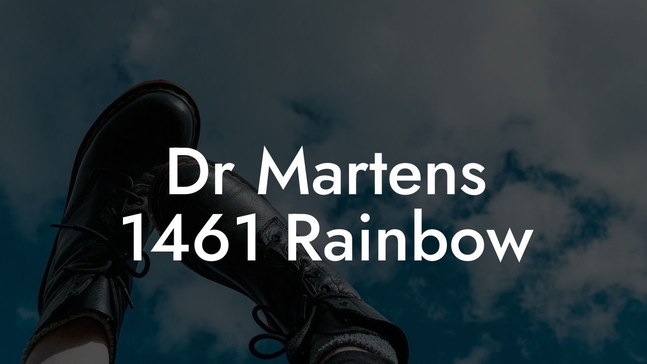 Dr Martens 1461 Rainbow