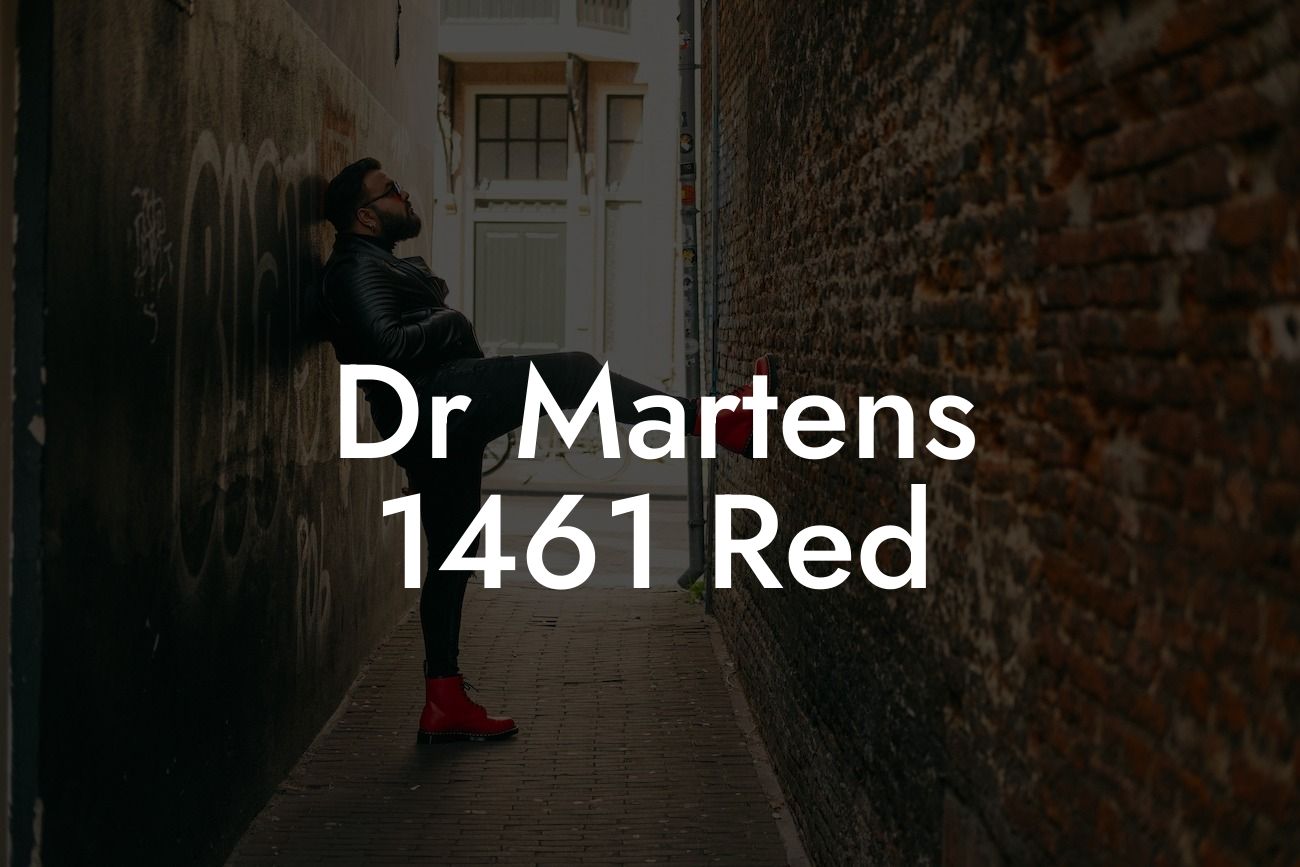 Dr Martens 1461 Red