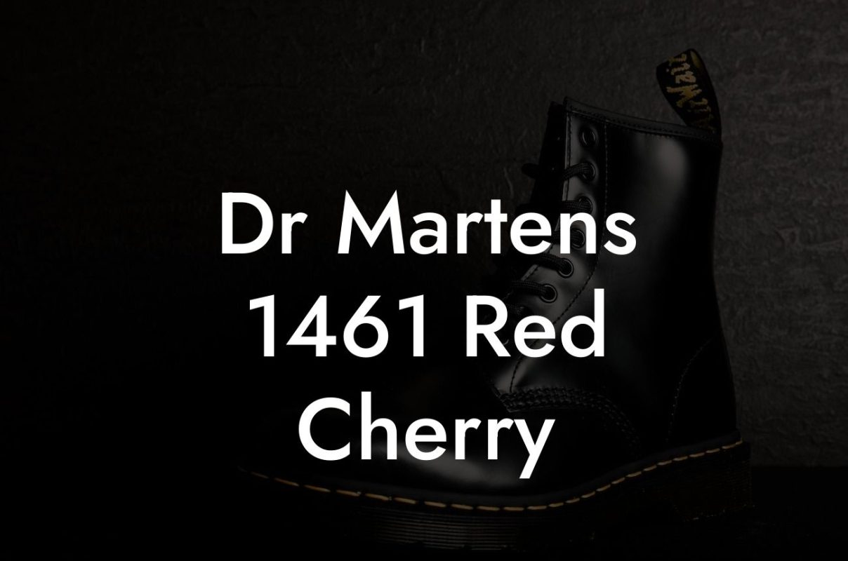 Dr Martens 1461 Red Cherry