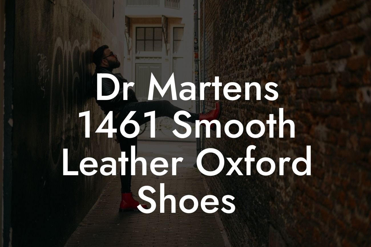 Dr. Martens 1461 Smooth Leather Oxford Shoes