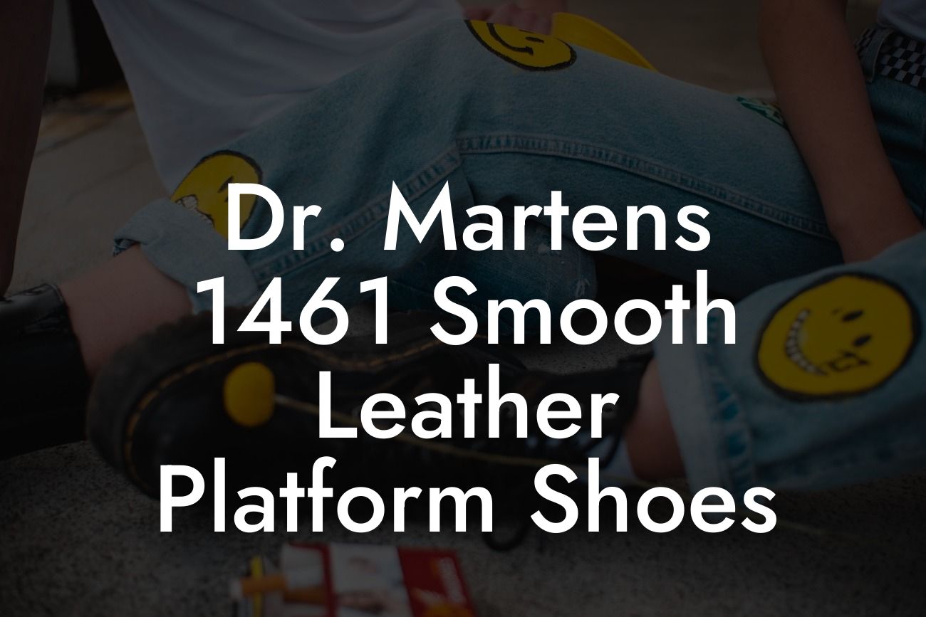 Dr Martens 1461 Smooth Leather Platform Shoes