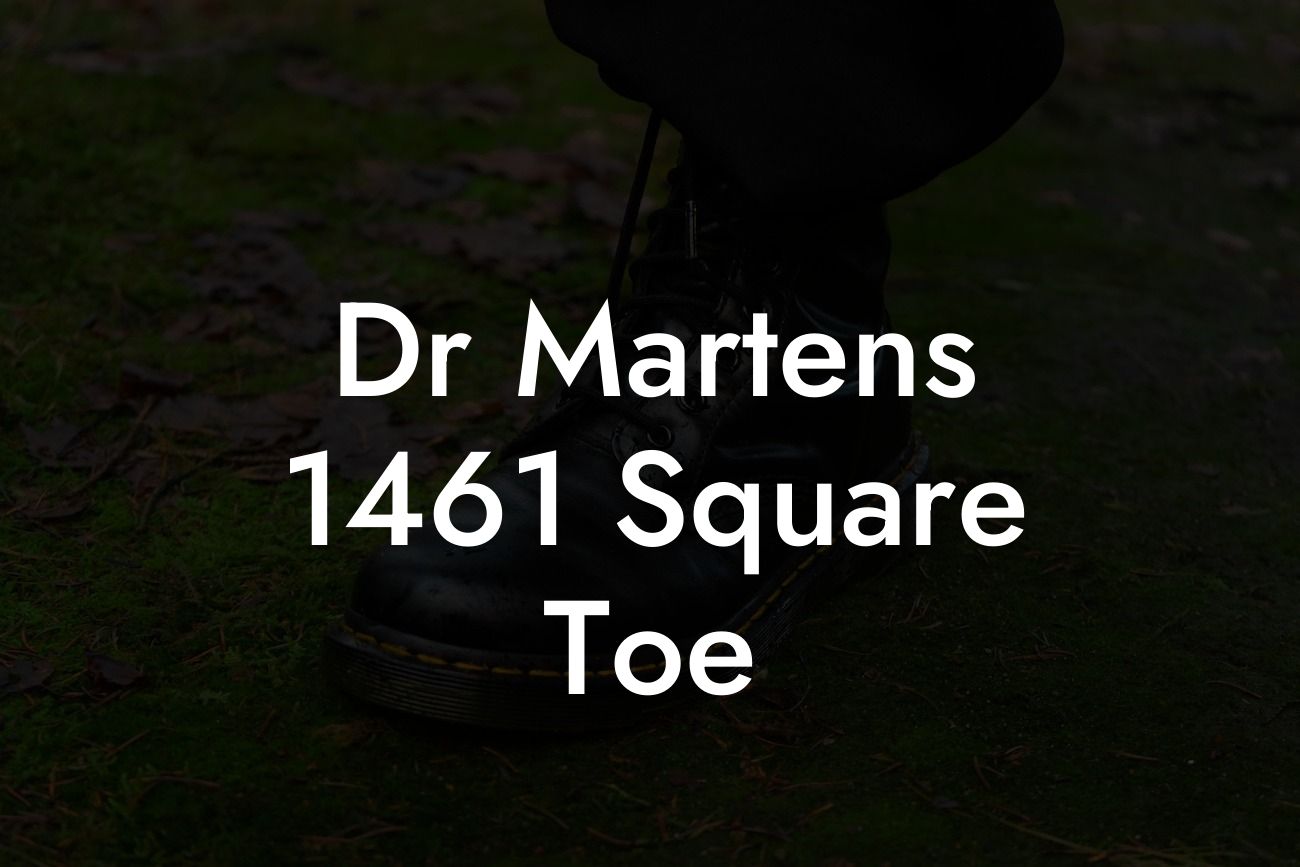 Dr Martens 1461 Square Toe