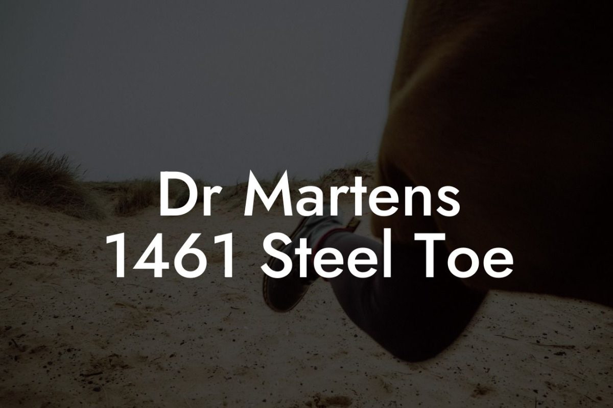 Dr Martens 1461 Steel Toe