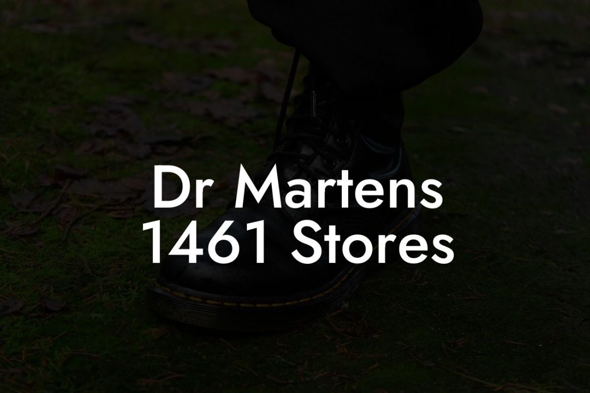 Dr Martens 1461 Stores