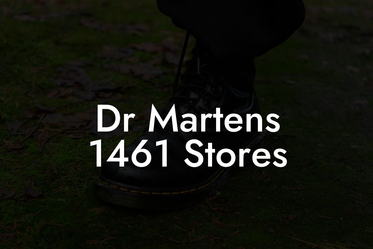 Dr Martens 1461 Stores