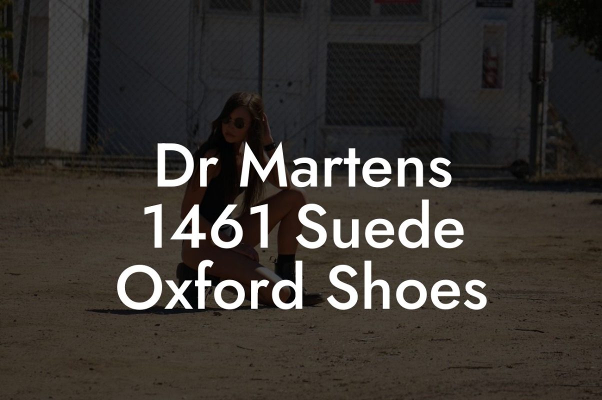 Dr Martens 1461 Suede Oxford Shoes