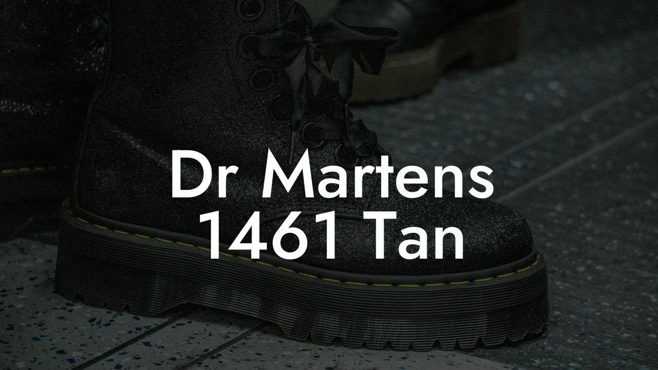 Dr Martens 1461 Tan