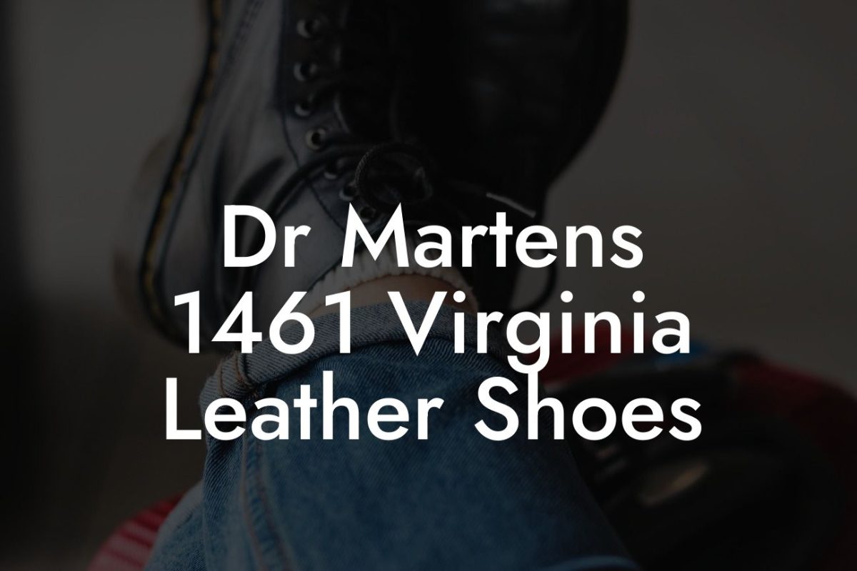 Dr Martens 1461 Virginia Leather Shoes