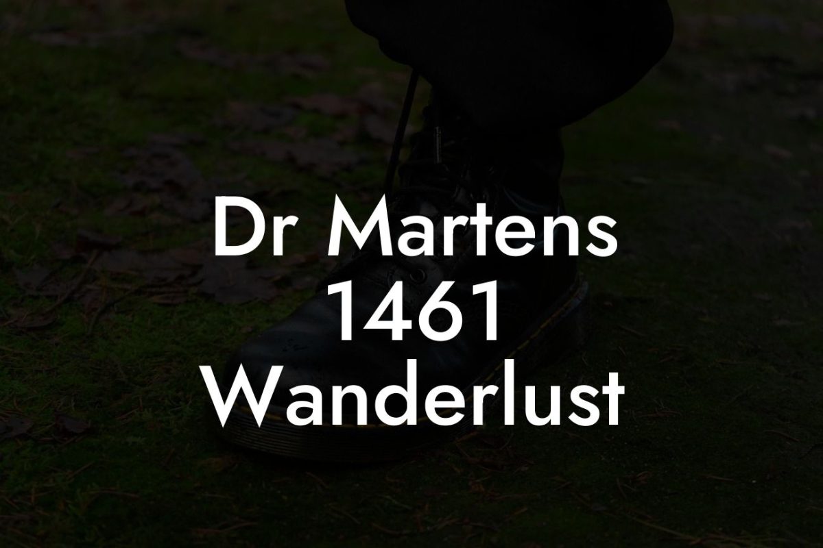 Dr Martens 1461 Wanderlust