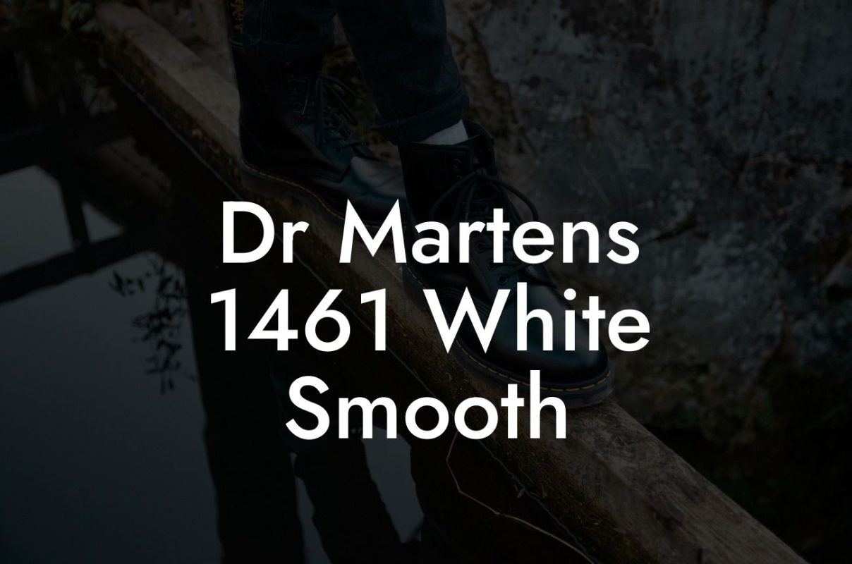 Dr Martens 1461 White Smooth