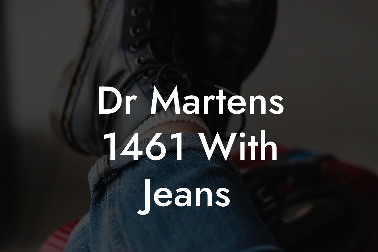 Dr Martens 1461 With Jeans