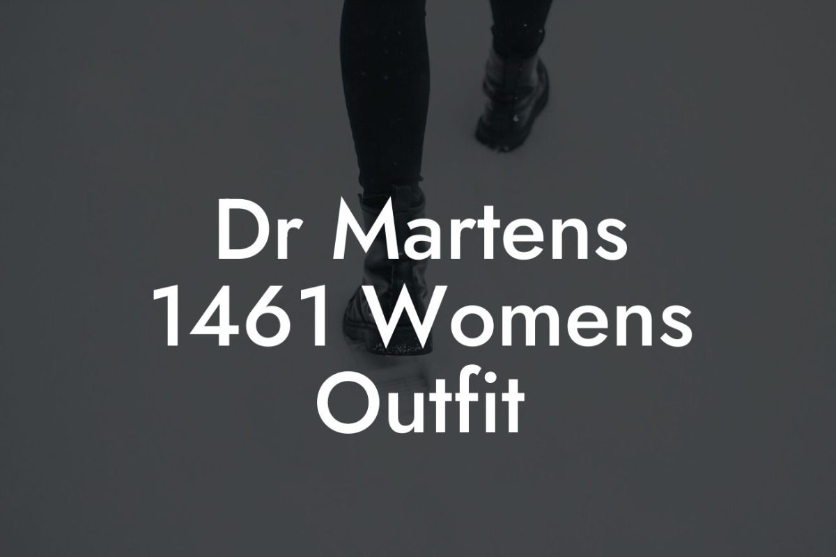 Dr Martens 1461 Womens Outfit