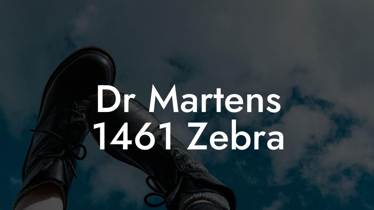 Dr Martens 1461 Zebra