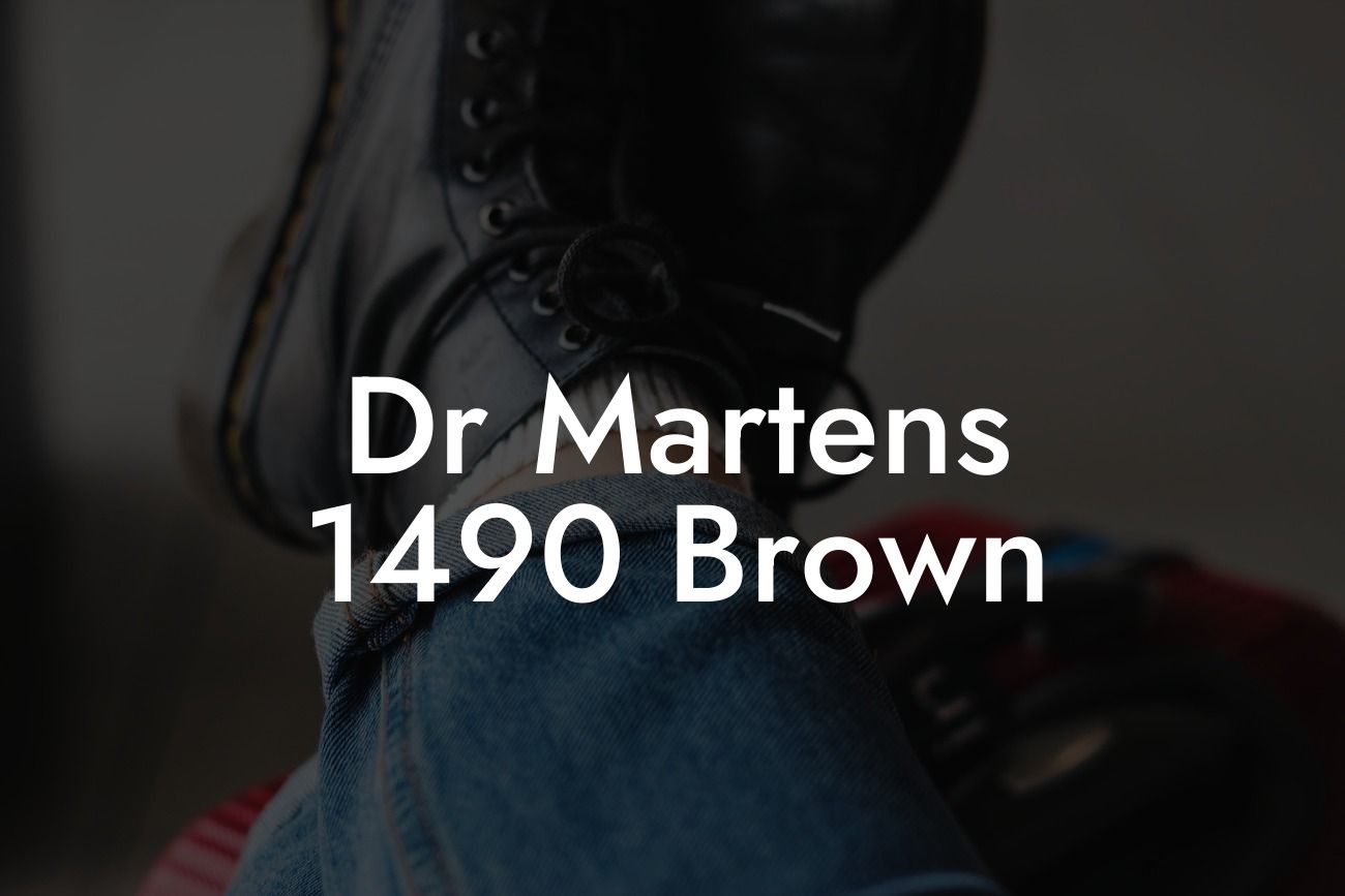 Dr Martens 1490 Brown