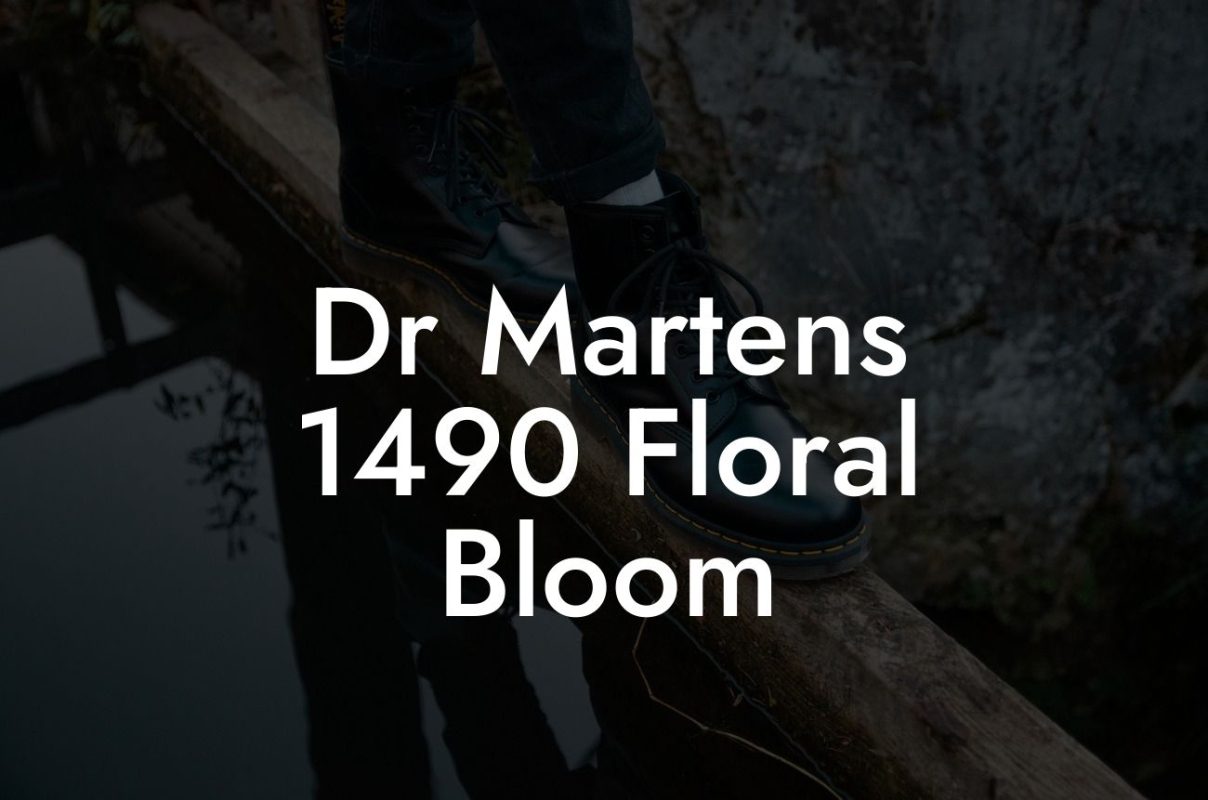 Dr Martens 1490 Floral Bloom