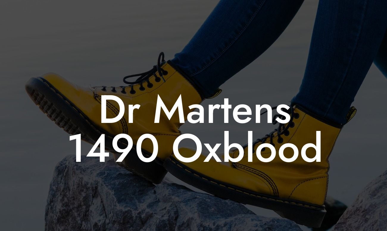 Dr Martens 1490 Oxblood