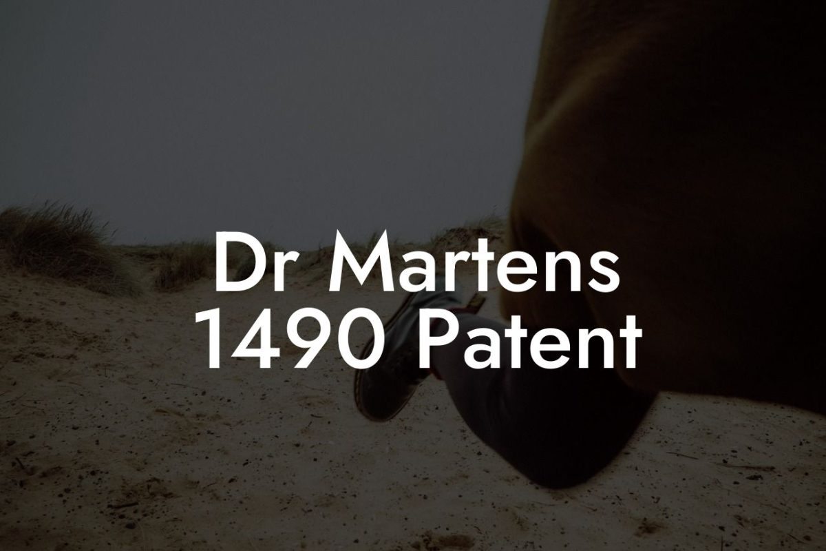 Dr Martens 1490 Patent