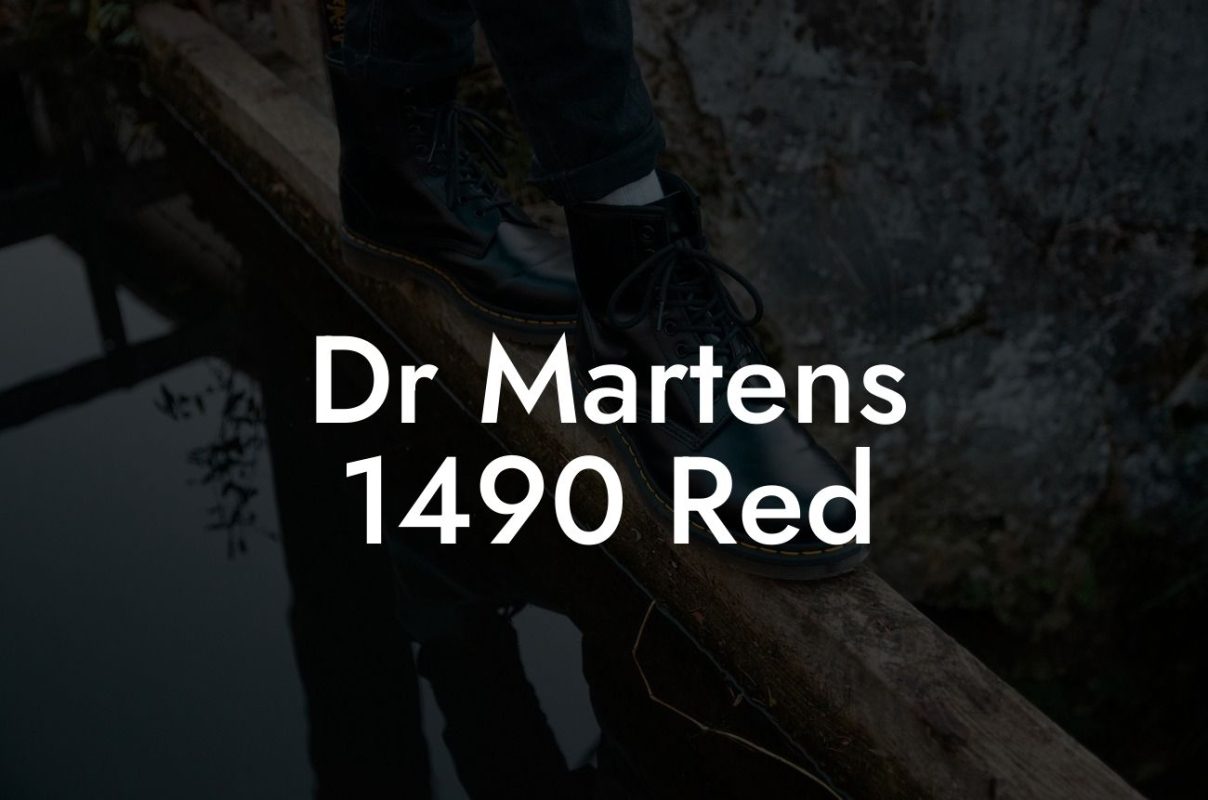 Dr Martens 1490 Red