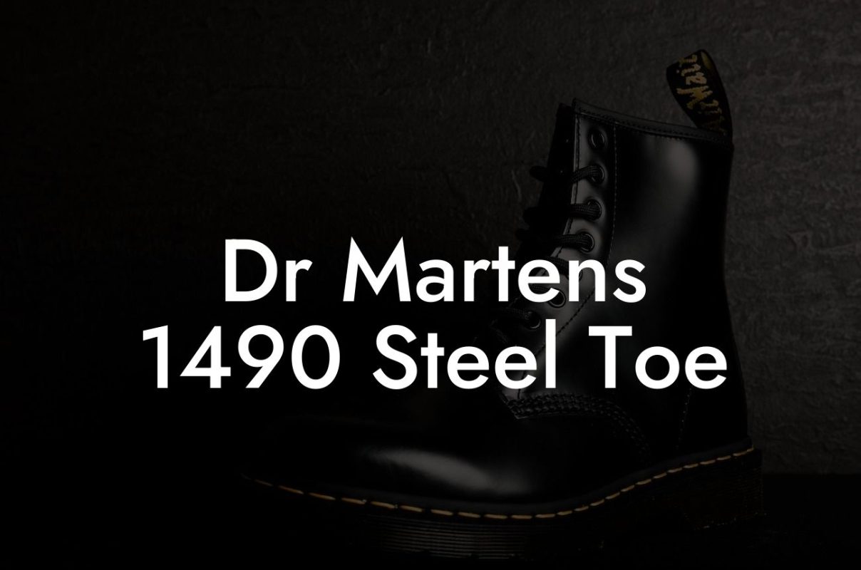 Dr Martens 1490 Steel Toe