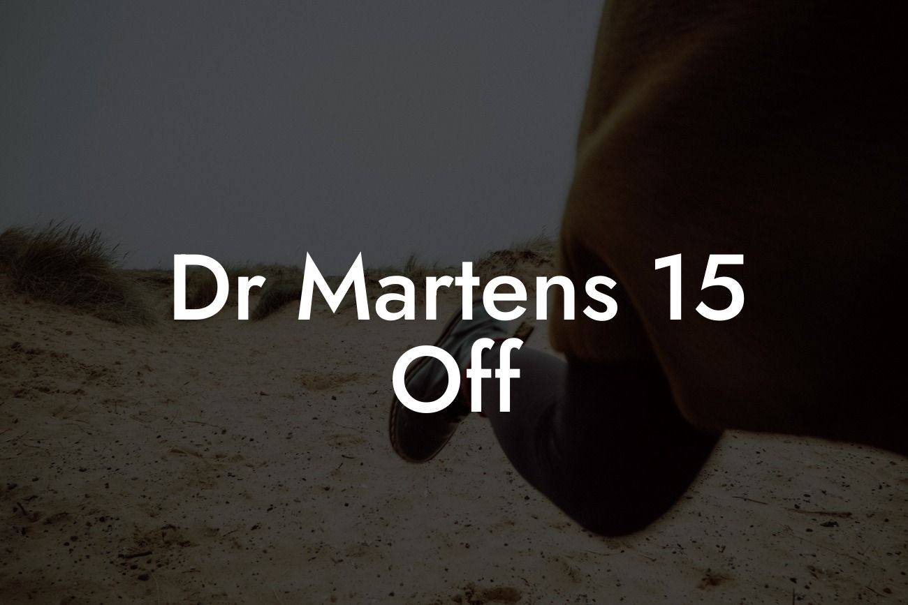 Dr Martens 15 Off