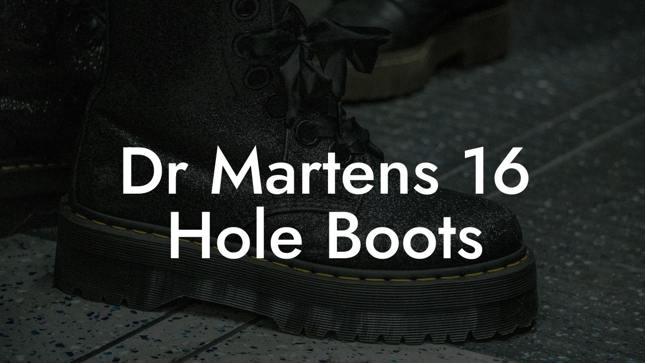 Dr Martens 16 Hole Boots