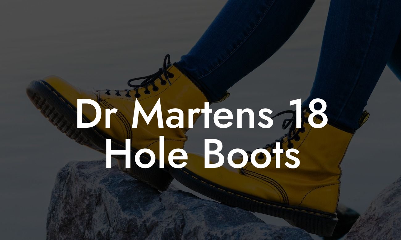 Dr Martens 18 Hole Boots