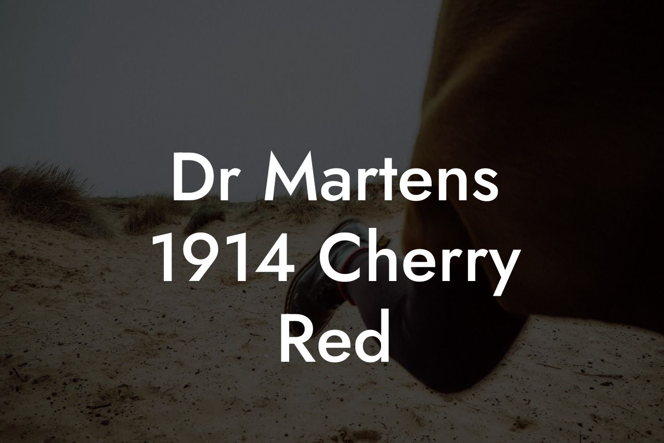 Dr Martens 1914 Cherry Red